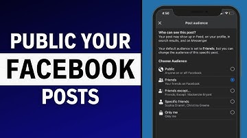 How to Public your Facebook Post 2023 | Public Post Option Not Showing on Facebook (FULL GUIDE)