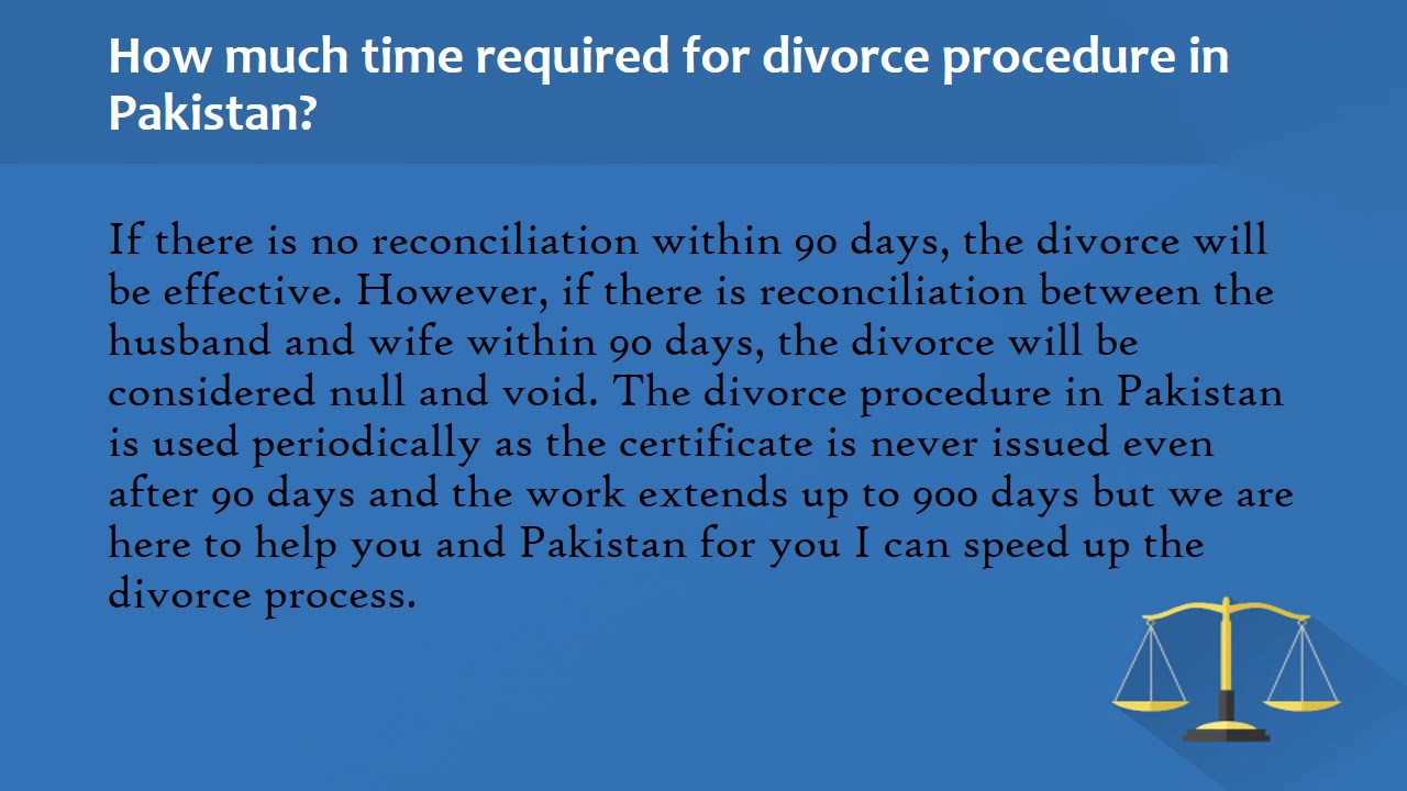Complete Your Procedure of Divorce  in Pakistan  With Nazia 