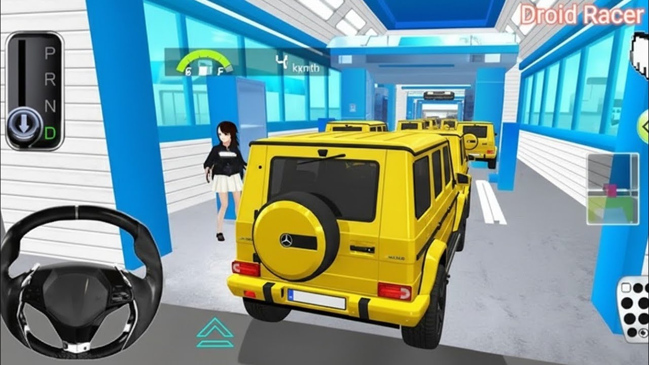 Mercedes G63 Trapped inside Car wash Tunnel🚓| 3D Driving Class Game - Car Gameplay 