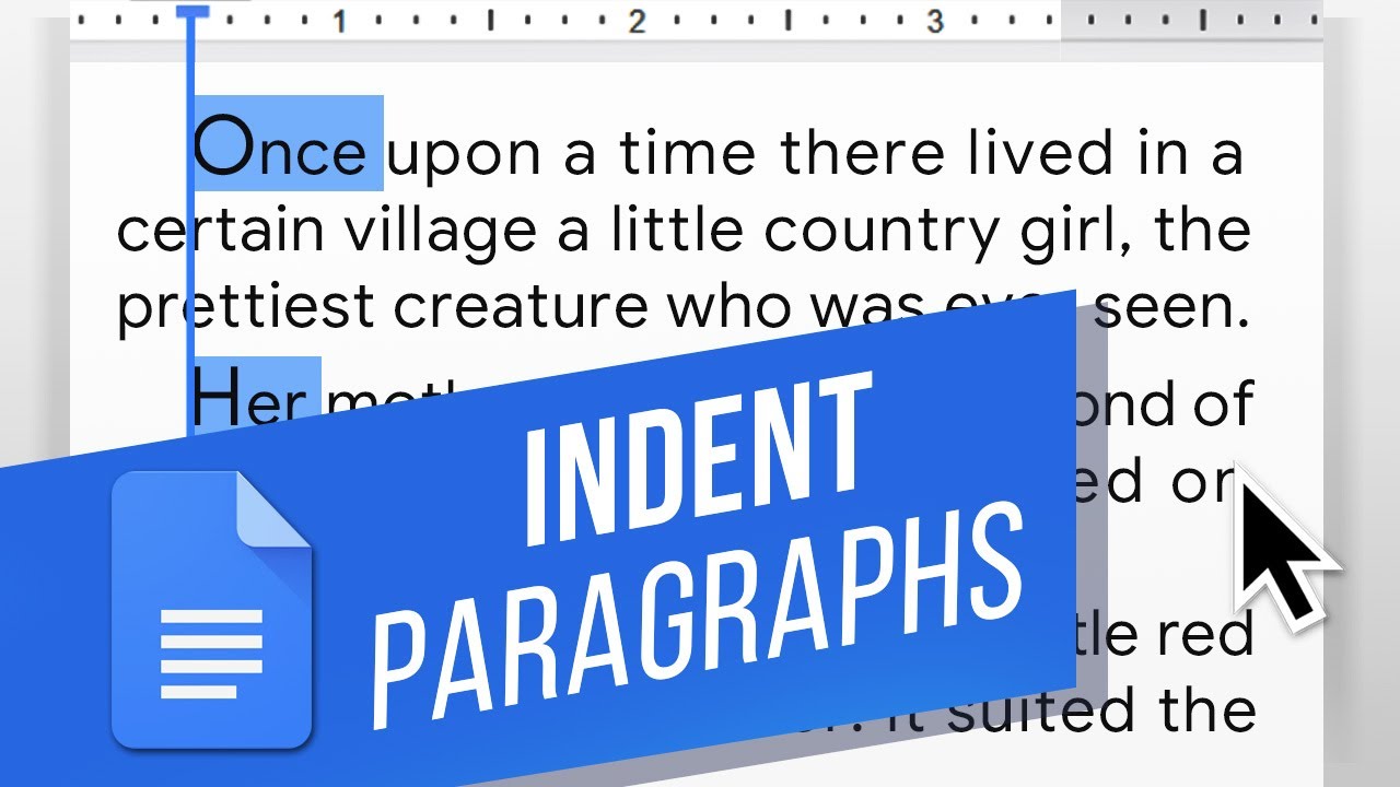 how to indent essay on google docs