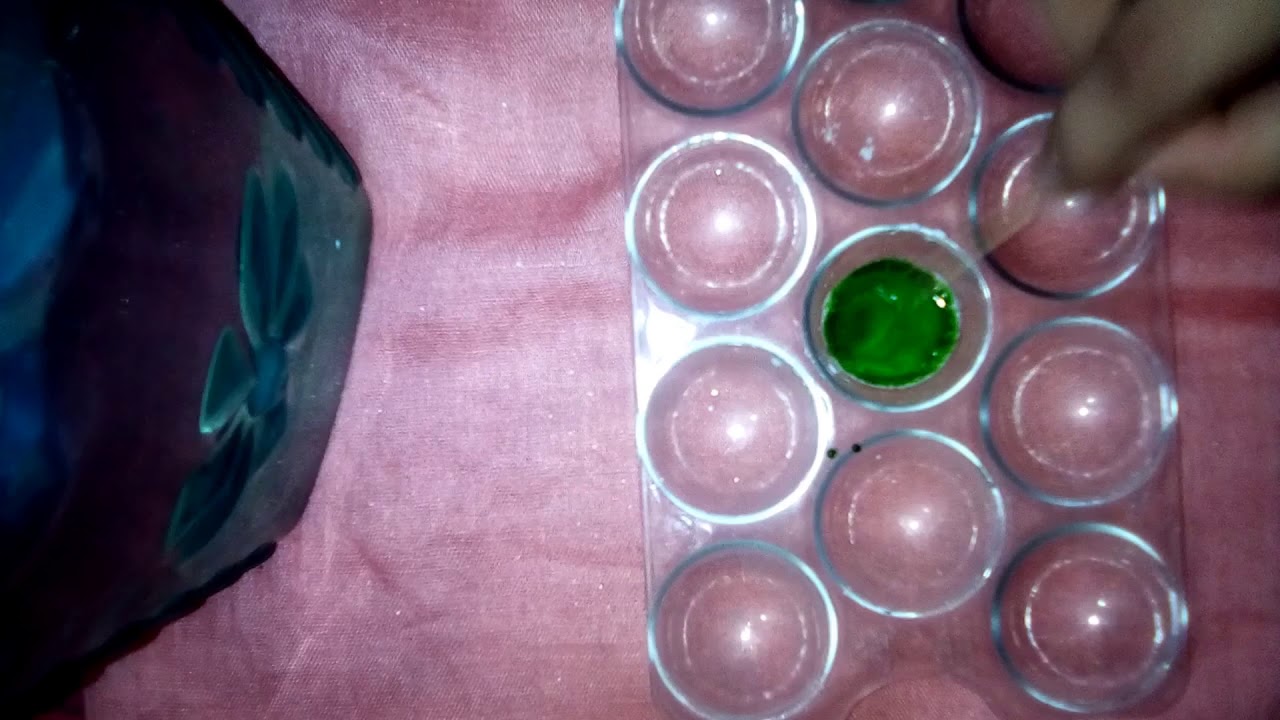 How to make water colour at home YouTube