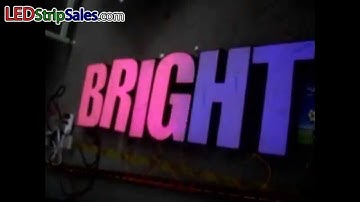 Full Color 12V 0 96W Super Bright WS2801 IC LED Pixel Programmable Modules BILLBOARD DESING