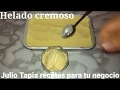 Solo mételo al congelador helado cremoso de vainilla helado de crema base para helado cremoso