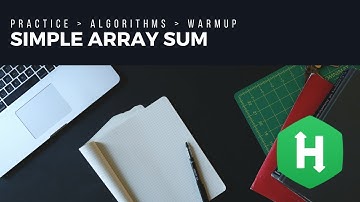 EP4 Hackerrank Solution of Simple Array Sum in Golang | Coding Interview Question