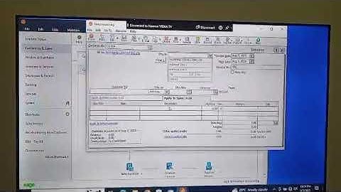 Using Sage 50 Accounting Software for customers, invoices and receipts