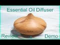 Syntus Essential Oil Diffuser Review &amp; Demo!