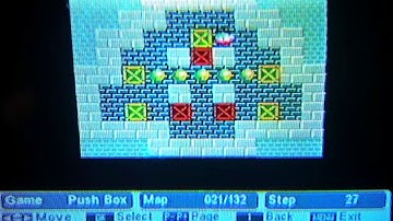 Push Box Game Level 21 On DD Free Dish.