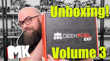 Geek Fuel Volume 3 Unboxing - November 2018?!