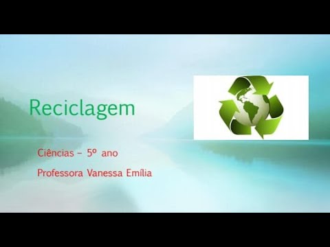 Vídeo: Por Que Introduzimos Uma Taxa De Reciclagem?