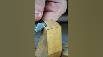 Does this satisfy? #shorts #woodwork #asmrsounds #woodworking #oddlysatisfying #satisfying #chisel
