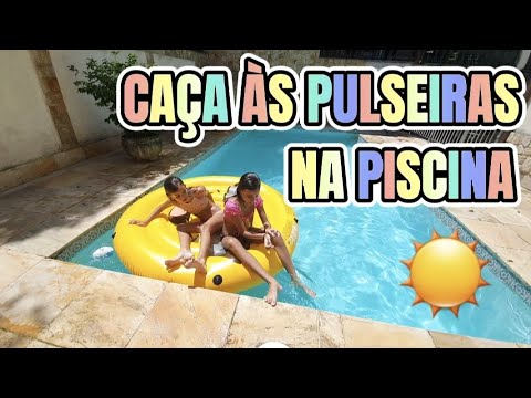 Mais um DESAFIO na PISCINA- MANU e CISSA