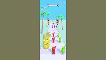 Juice Run ASMR Gameplay ! Very relaxing and satisfying All Levels Gameplay Walkthrough Android iOS