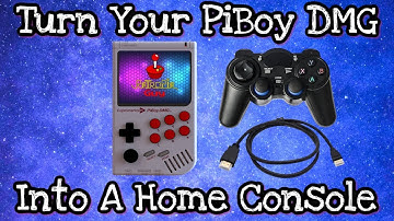 Turn Your PiBoy DMG Handheld Into A Home Retro Game Console - RetroPie Guy How To Tutorial