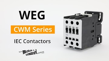 WEG Electric CWM Series IEC Contactors