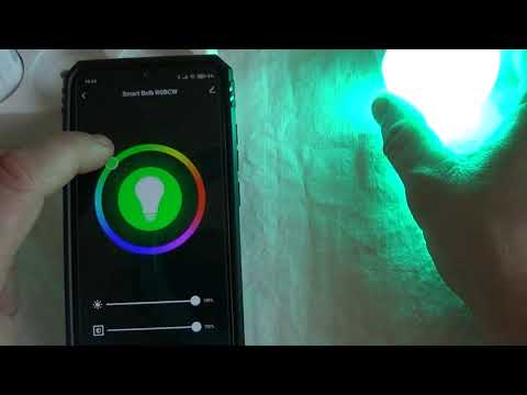 7. Smart Light Bulb Умная RGB лампа с Wi-Fi 12 Вт для умного дома TUYA