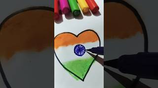i love my India #independencedayflag and #happyrepublicday #viral #drawing 🇮🇳🇮🇳