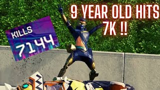 9 year old hits 7000 kills with Octane   Apex Legends | Kid Gamer