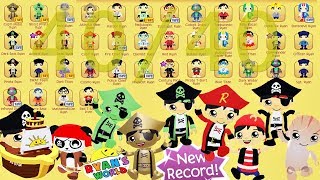 Tag with Ryan - COMPLETE RYAN CHARACTERS 40/40 + Pirate Ship CLIPPER + NEW RECORD +MYSTERY EGG