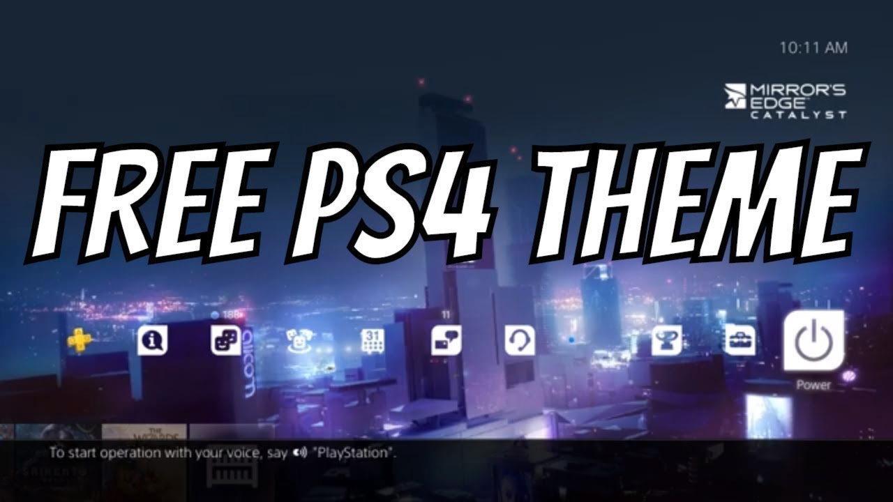 Regelmæssighed forbedre etiket Free PS4 Dynamic Themes - YouTube