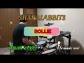 ROLLIE(SHAKALABBITS) drum cover フル歌詞付き