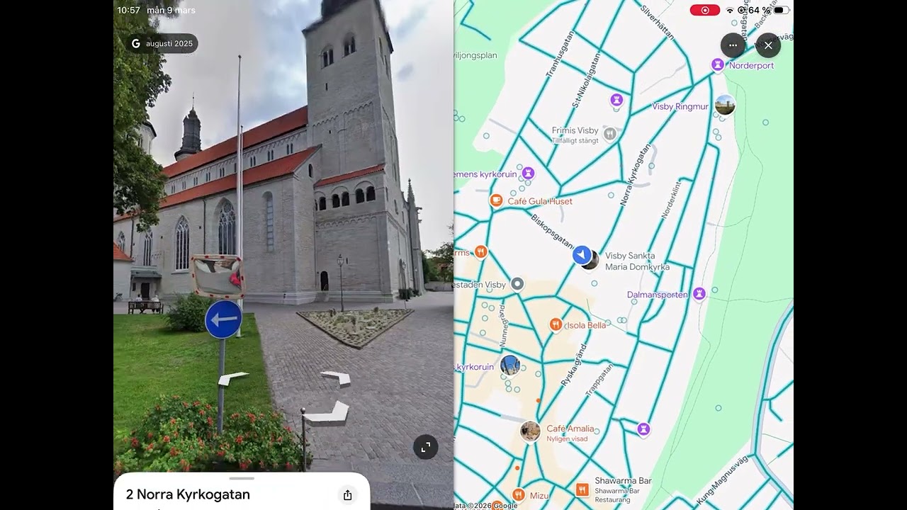 Google Street View - Visiting All Streets on Gotland (Part 8)