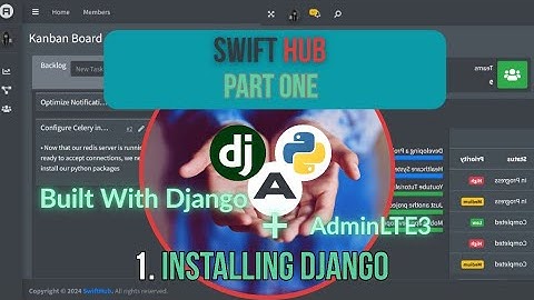 Install Django Step by Step | Django Project Management System with AdminLTE 3 (Part 1.1)