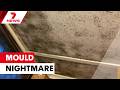 Adelaide family forced to shower in yard amid black mould housing trust woes | 7NEWS