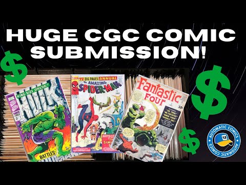 CGC Comic Submission! Big Keys and Grade Estimates!