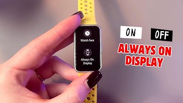 How to Enable or Disable Always On Display on Huawei Band 9
