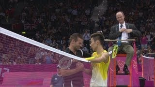 Chong Wei Lee (MAS) v Ville Lang (FIN) - Badminton Singles Group A | London 2012 Olympics