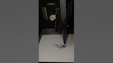 Creating a Daisy Flower Drawing with a Mini CNC Plotter | ASMR & Satisfying #asmr