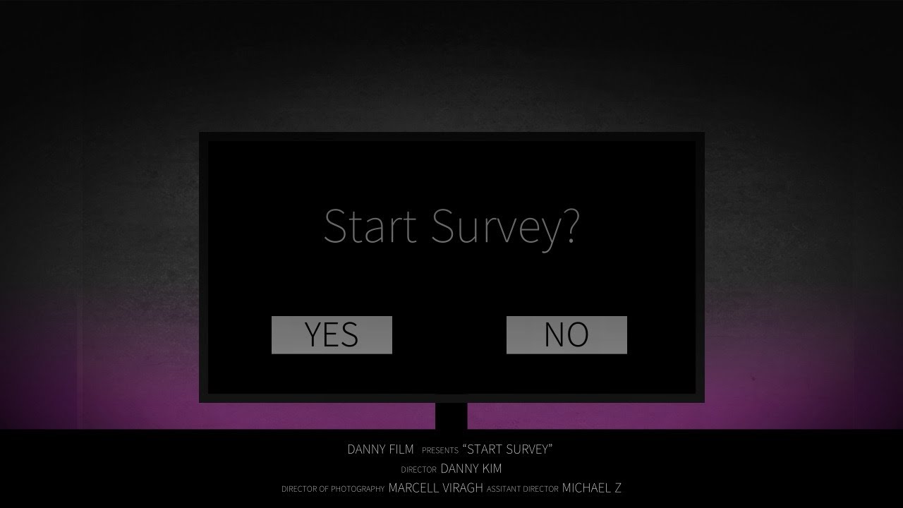 Start Survey? Yes or No!