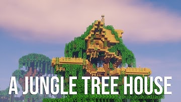 Minecraft Timelapse - A Jungle Tree House