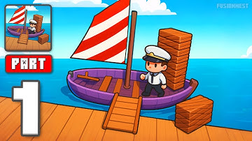 Ship Craft: Seaport Tycoon - Gameplay Walkthrough Part 1 - Shipyard Upgrade Game (iOS, Android)