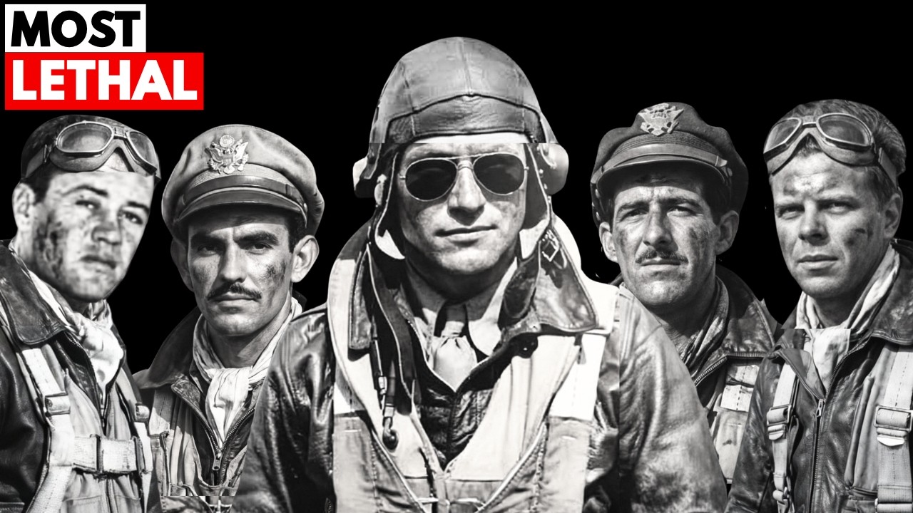 The 10 Deadliest American Fighter Pilots of WW2 - Ranked by Kill Count