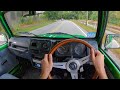 1994 Suzuki Jimny - POV Test Drive by Tedward (Binaural Audio)