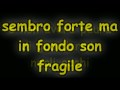 Ti Sento Parte Di Me - Modà (Testo)