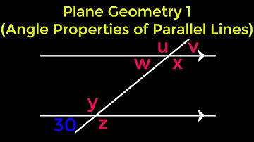Plane Geometry 1 - Angle Properties of Parallel lines | SHS 1 CORE MATH