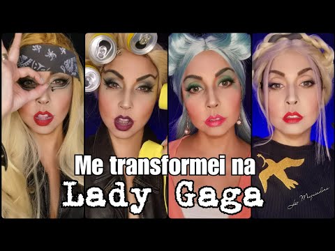 Me transformei na Lady GAGA ❤️