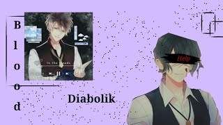 ردات فعل diabolik loversاذا يوي نامت جانب لايتو+المزيد طلباتكم الرومنسية #reem_sad