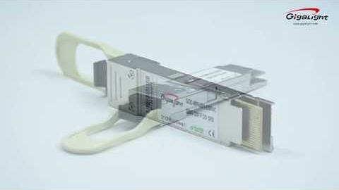 Gigalight 200G QSFP DD SR8 Optical Transceiver Product Demo