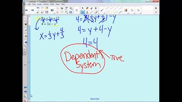 3.2 Solving Systems of Equations by Substitution & Elimination