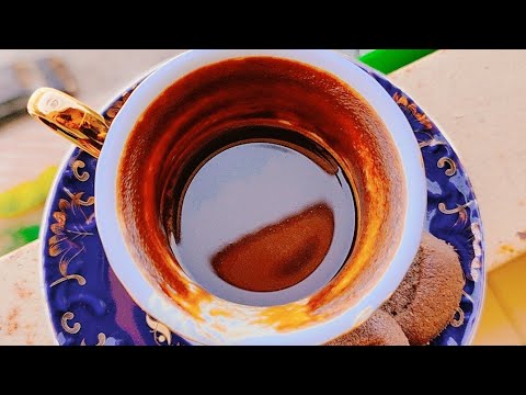فاضي شوية نشرب قهوة فى حته بعيدة تسوية القهوة التركى ع أصولها