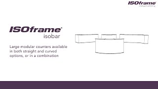 ISOframe ISObar Large Modular Exhibition Counter