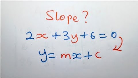 Slope of graph a must-know question that comes every time!