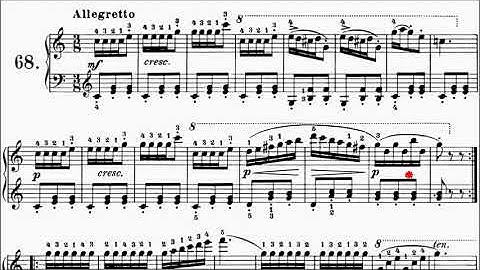 Con Brio Exam (CBE) Grade 2 Czerny Op.599 No.68 Sheet Music