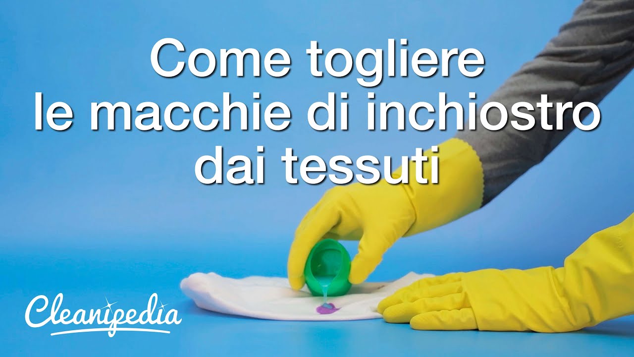 Come Togliere Le Macchie Di Inchiostro