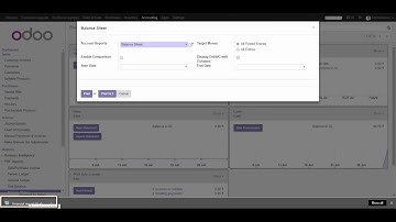 Accounting Report Excel in ODOO