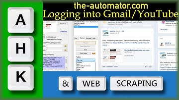 How to automate Login to: Gmail, YouTube, Google+ with AutoHotkey
