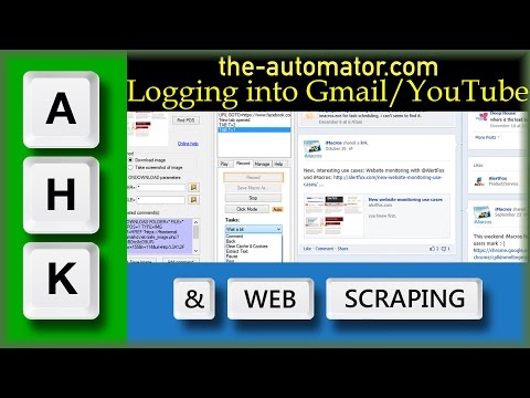 How to automate Login to: Gmail, YouTube, Google+ with AutoHotkey